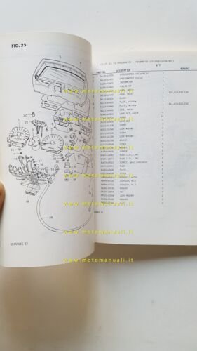 Suzuki GSX 550 ED-ESD-EE-ESE-EFE 1983-11 catalogo ricambi originale