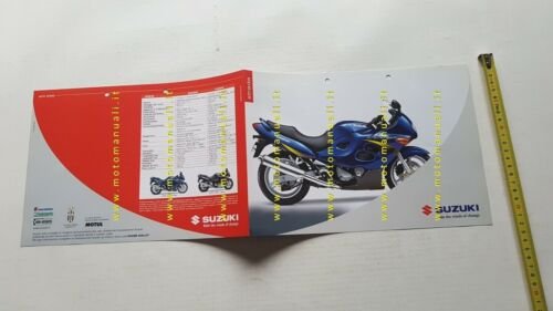 Suzuki GSX 600 F 1998 depliant ITALIANO originale moto brochure