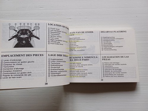 Suzuki GSX 600 F Katana 1987-88 manuale uso manutenzione italiano …