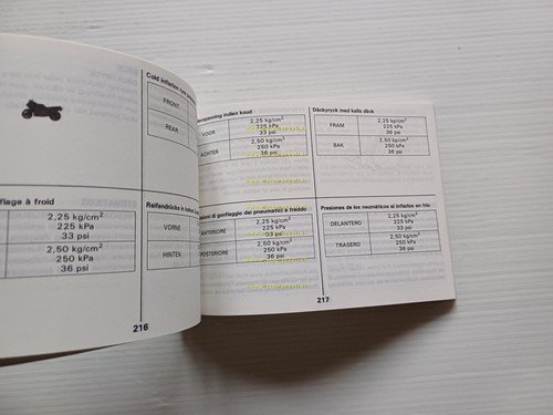 Suzuki GSX 600 F Katana 1987-88 manuale uso manutenzione italiano …