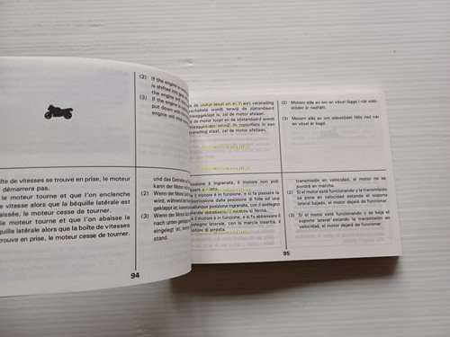 Suzuki GSX 600 F Katana 1987-88 manuale uso manutenzione italiano …