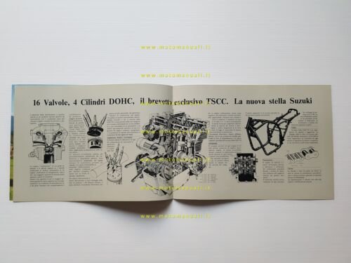 Suzuki GSX 750 1979 depliant originale italiano