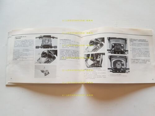 Suzuki GSX 750 1979 manuale uso manutenzione originale italiano