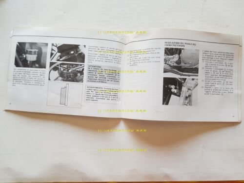 Suzuki GSX 750 1979 manuale uso manutenzione originale italiano