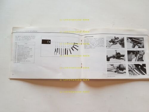 Suzuki GSX 750 1979 manuale uso manutenzione originale italiano