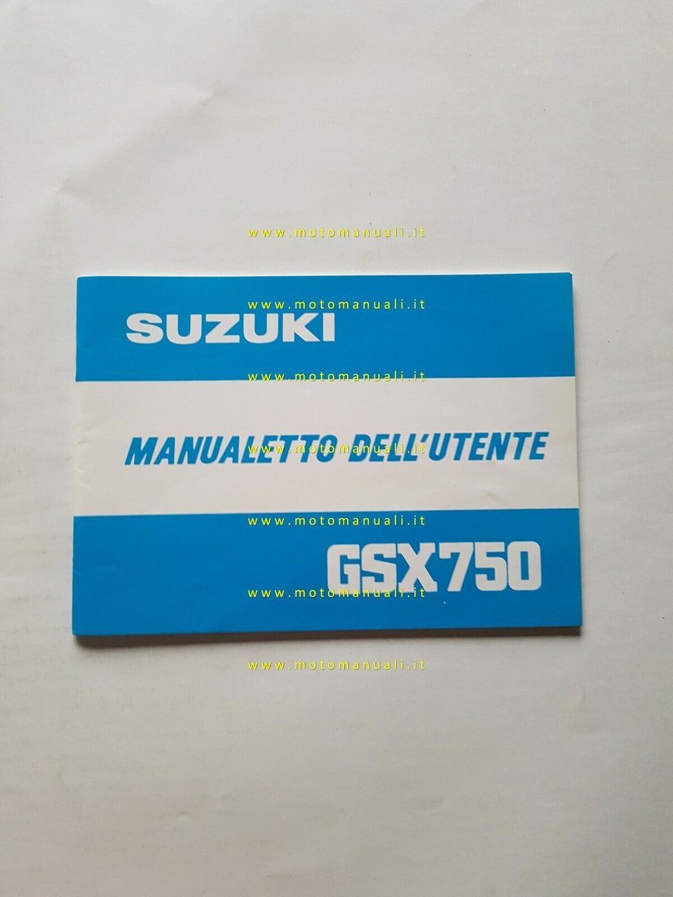 Suzuki GSX 750 1980 manuale uso manutenzione ITALIANO originale moto