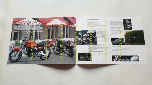 SUZUKI GSX 750 1998 depliant ITALIANO moto originale brochure