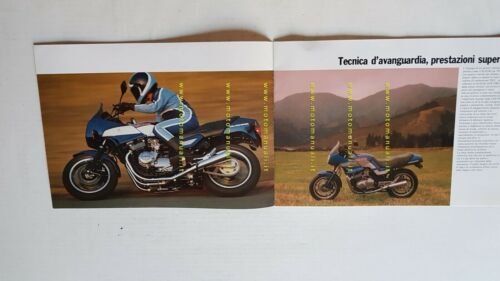 Suzuki GSX 750 ES 1985 depliant ITALIANO moto originale brochure