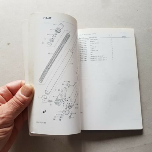 Suzuki GSX 750 ESD 1983 catalogo ricambi originale spare parts …