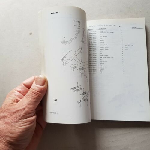 Suzuki GSX 750 ESD-ED 1983 catalogo ricambi originale spare parts …