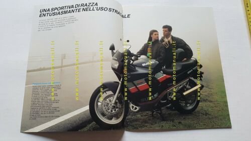 SUZUKI GSX 750 F 1989 depliant ITALIANO moto originale brochure