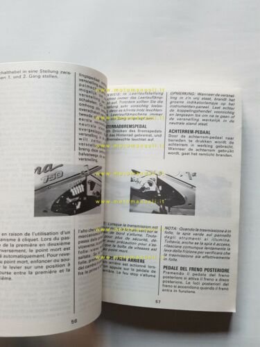SUZUKI GSX 750 F 1990 manuale uso manutenzione ITALIANO libretto …