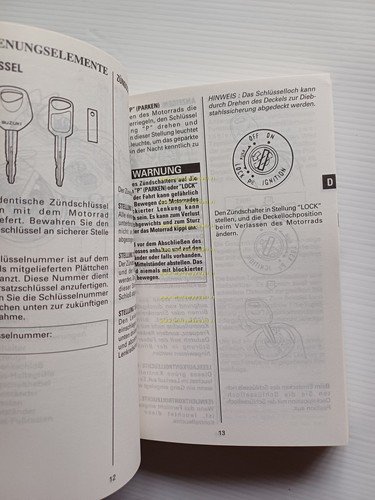 SUZUKI GSX 750 F 1998 manuale uso manutenzione libretto ITALIANO …