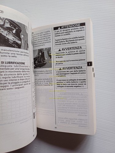 SUZUKI GSX 750 F 1998 manuale uso manutenzione libretto ITALIANO …