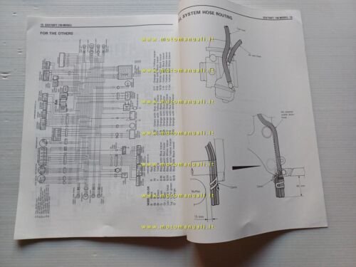 Suzuki GSX 750 FT 1996 AGGIORNAMENTO manuale officina inglese originale