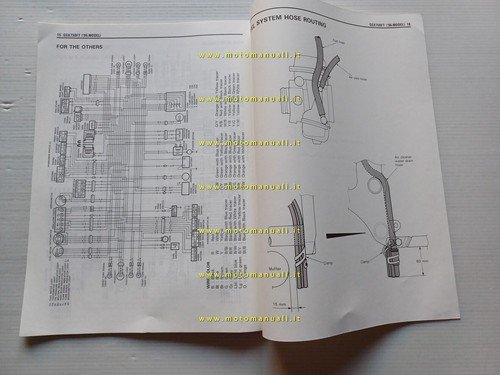 Suzuki GSX 750 FT 1996 AGGIORNAMENTO manuale officina inglese originale