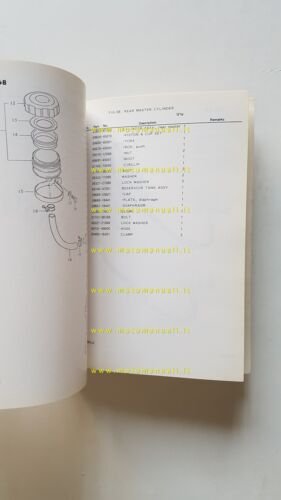 Suzuki GSX 750 LT - LX 1980 catalogo ricambi originale