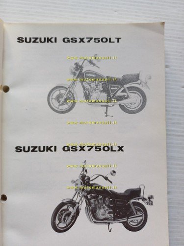 Suzuki GSX 750 LT - LX 1980 catalogo ricambi originale …
