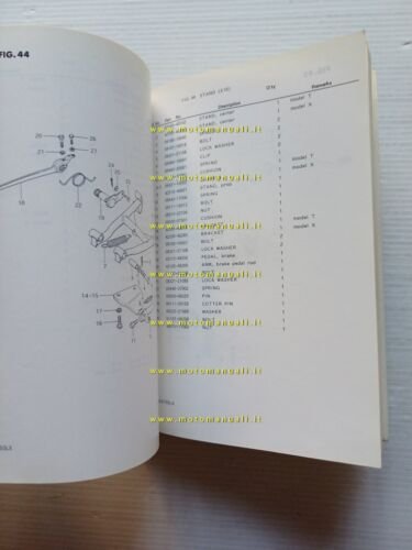 Suzuki GSX 750 LT - LX 1980 catalogo ricambi originale …
