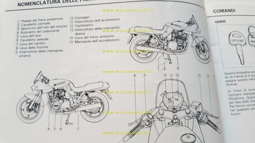 Suzuki GSX 750 S KATANA 1981 manuale uso manutenzione ITALIANO …