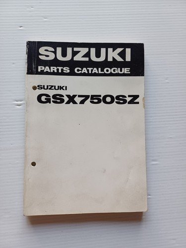 Suzuki GSX 750 SZ KATANA 1981 catalogo ricambi originale PARTS …