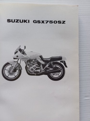 Suzuki GSX 750 SZ KATANA 1981 catalogo ricambi originale PARTS …