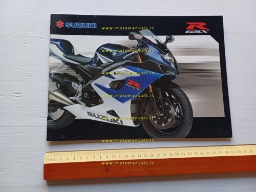 Suzuki GSX-R 1000 - 750 - 600 2005 depliant originale …