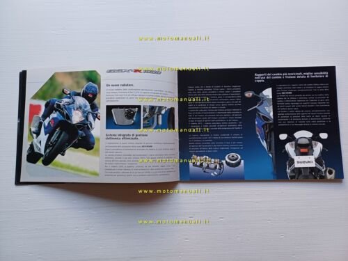 Suzuki GSX-R 1000 - 750 - 600 2005 depliant originale …