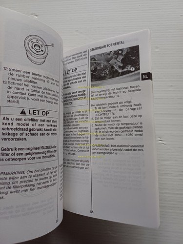 SUZUKI GSX-R 1000 2000-01 manuale uso manutenzione libretto italiano originale