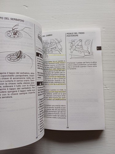 SUZUKI GSX-R 1000 2000-01 manuale uso manutenzione libretto italiano originale