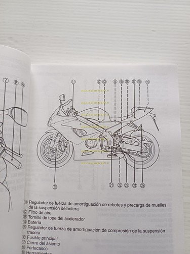 SUZUKI GSX-R 1000 2004-05 manuale uso manutenzione libretto italiano originale
