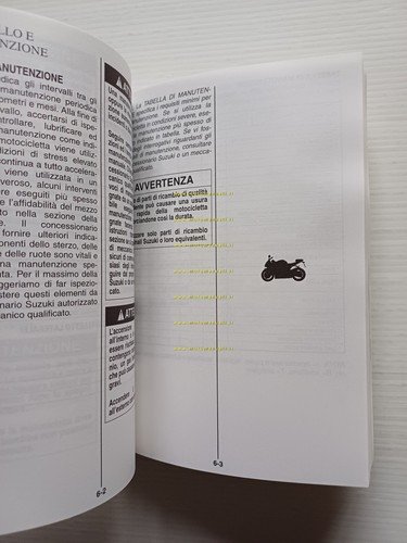 SUZUKI GSX-R 1000 2004-05 manuale uso manutenzione libretto italiano originale