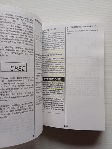 SUZUKI GSX-R 1000 2004-05 manuale uso manutenzione libretto italiano originale
