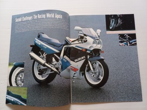 Suzuki GSX-R 1100 1988 depliant inglese originale