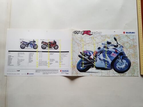 Suzuki GSX-R 1100 1991 depliant originale italiano genuine brochure