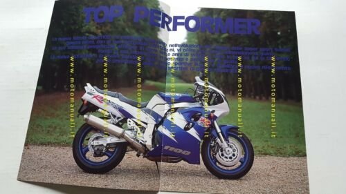 Suzuki GSX-R 1100 1993 depliant originale italiano genuine brochure