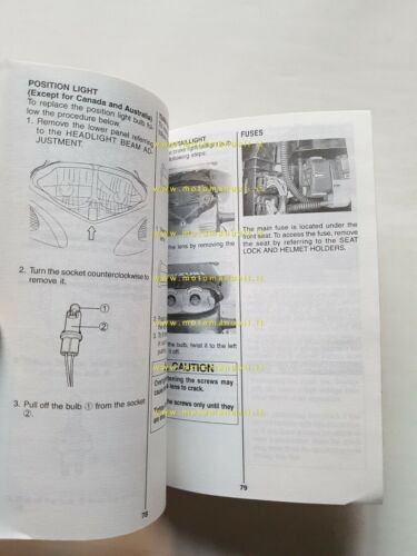 SUZUKI GSX-R 600 2000 manuale uso manutenzione INGLESE libretto originale