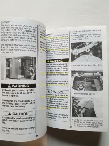 SUZUKI GSX-R 600 2000 manuale uso manutenzione INGLESE libretto originale