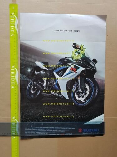 Suzuki GSX-R 600 2006 circa poster locandina originale no depliant …
