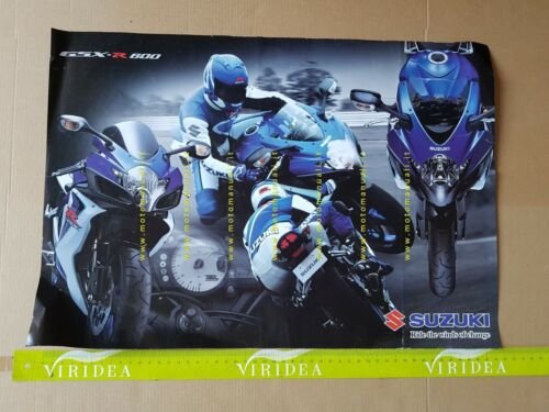 Suzuki GSX-R 600 2006 circa poster locandina originale no depliant …