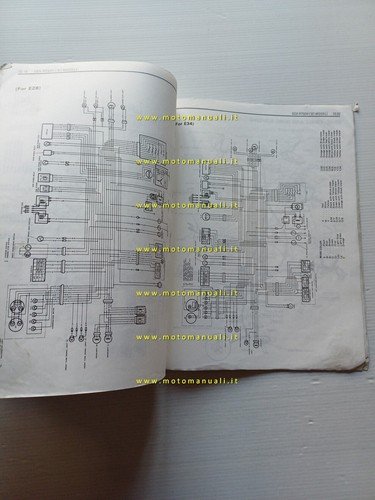 Suzuki GSX-R 750 1985-87 manuale officina inglese originale