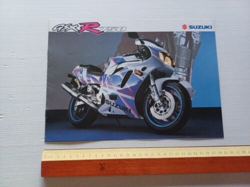 Suzuki GSX-R 750 1991 depliant italiano originale