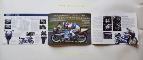Suzuki GSX-R 750 2000 depliant italiano originale