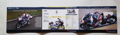 Suzuki GSX-R 750 2000 depliant italiano originale