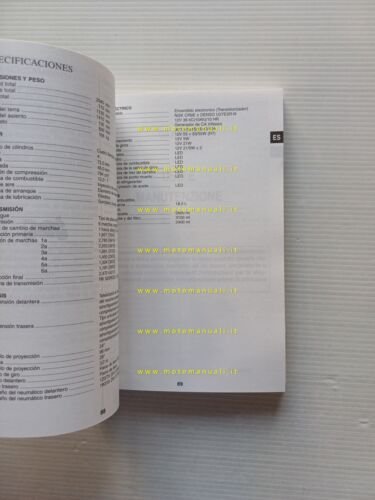 Suzuki GSX-R 750 2000 manuale uso manutenzione libretto originale italiano