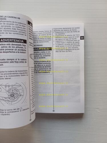 Suzuki GSX-R 750 2000 manuale uso manutenzione libretto originale italiano