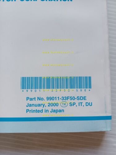 Suzuki GSX-R 750 2000 manuale uso manutenzione libretto originale italiano