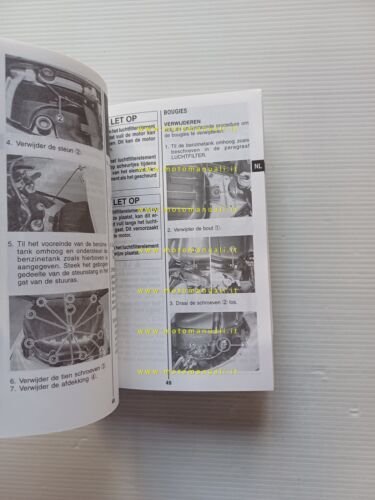 Suzuki GSX-R 750 2000 manuale uso manutenzione libretto originale italiano