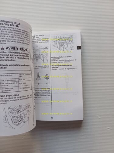 Suzuki GSX-R 750 2000 manuale uso manutenzione libretto originale italiano