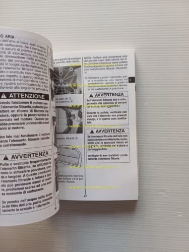 Suzuki GSX-R 750 2000 manuale uso manutenzione libretto originale italiano